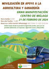Movilización en apoyo a la Agricultura y Ganadería